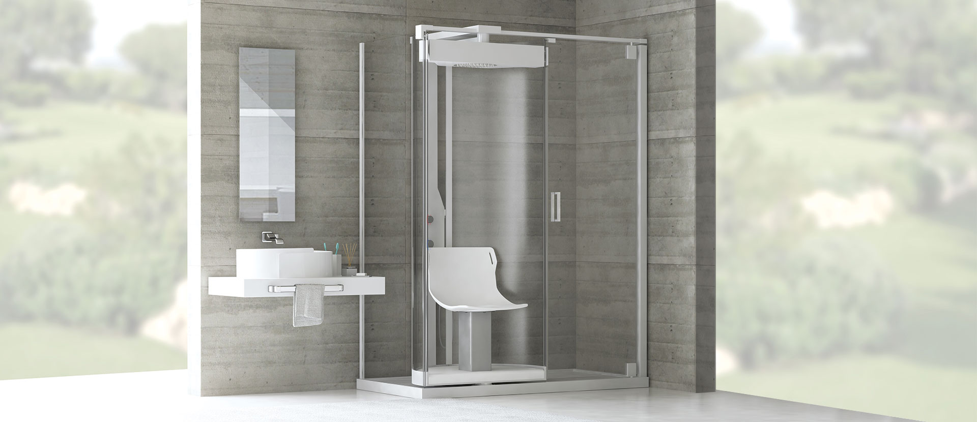 Système de douche PMR CTSR Climatisation